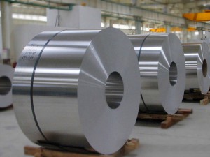 Cold rolled aluminum coil for anodizing