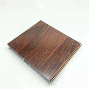 Wood Grain Aluminium Profile