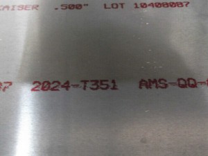 2024 Aluminum Plate