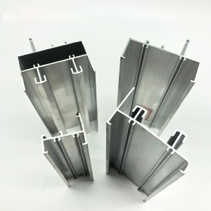 Aluminium door frame extrusions