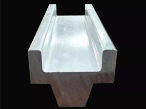 Aluminium Extrusion Profile for Transport Conductor Guide Rail